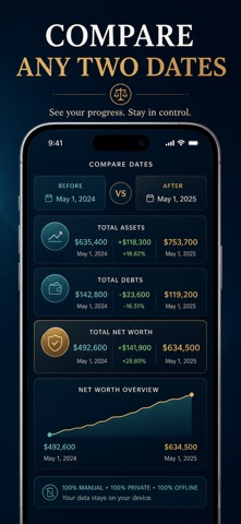 Net Worth: Assets & Debts Screenshot 6 of 9
