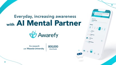 Screenshot #1 pour Awarefy:AIchatでメンタルヘルス＆ストレスケア