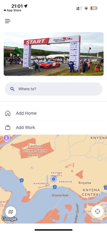 Garden Route App screenshot