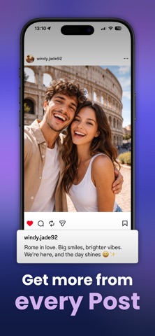 Caption & Hashtag AI Generator screenshot