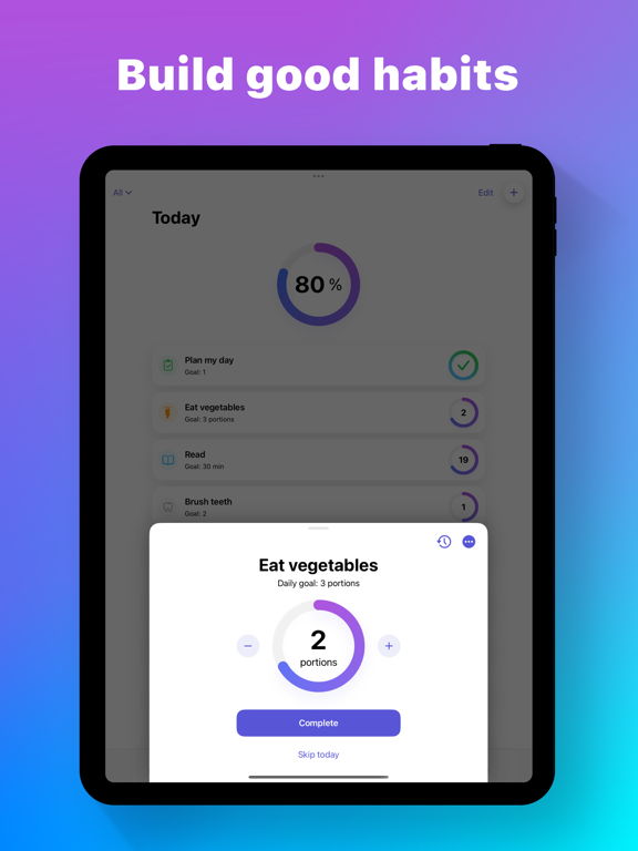 Screenshot #5 pour Awesome Habits: Habit Tracker