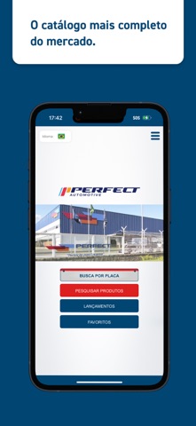 PERFECT AUTOMOTIVE - Catálogo screenshot