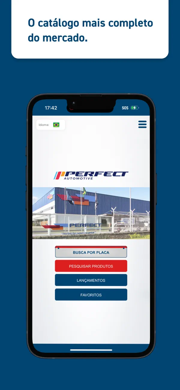 Screenshot #1 pour PERFECT AUTOMOTIVE - Catálogo