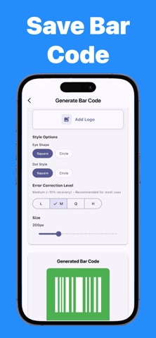 QR Code Reader & Scanner App. iPhone screenshot