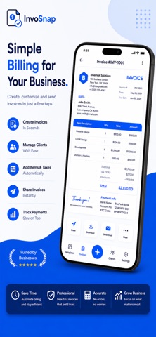 InvoSnap – Smart Invoice Maker Screenshot 5 of 5