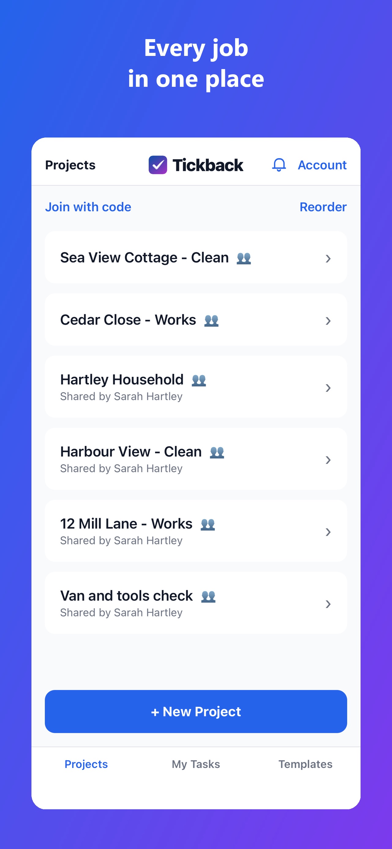 Screenshot 7 of Tickback: Shared To-Do Lists