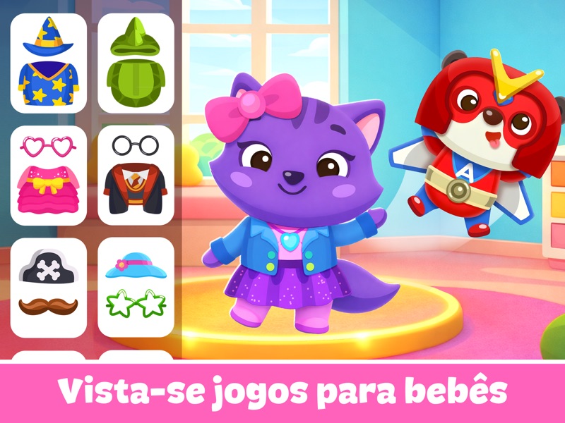 Jogos de vestir para crianças! screenshot 12