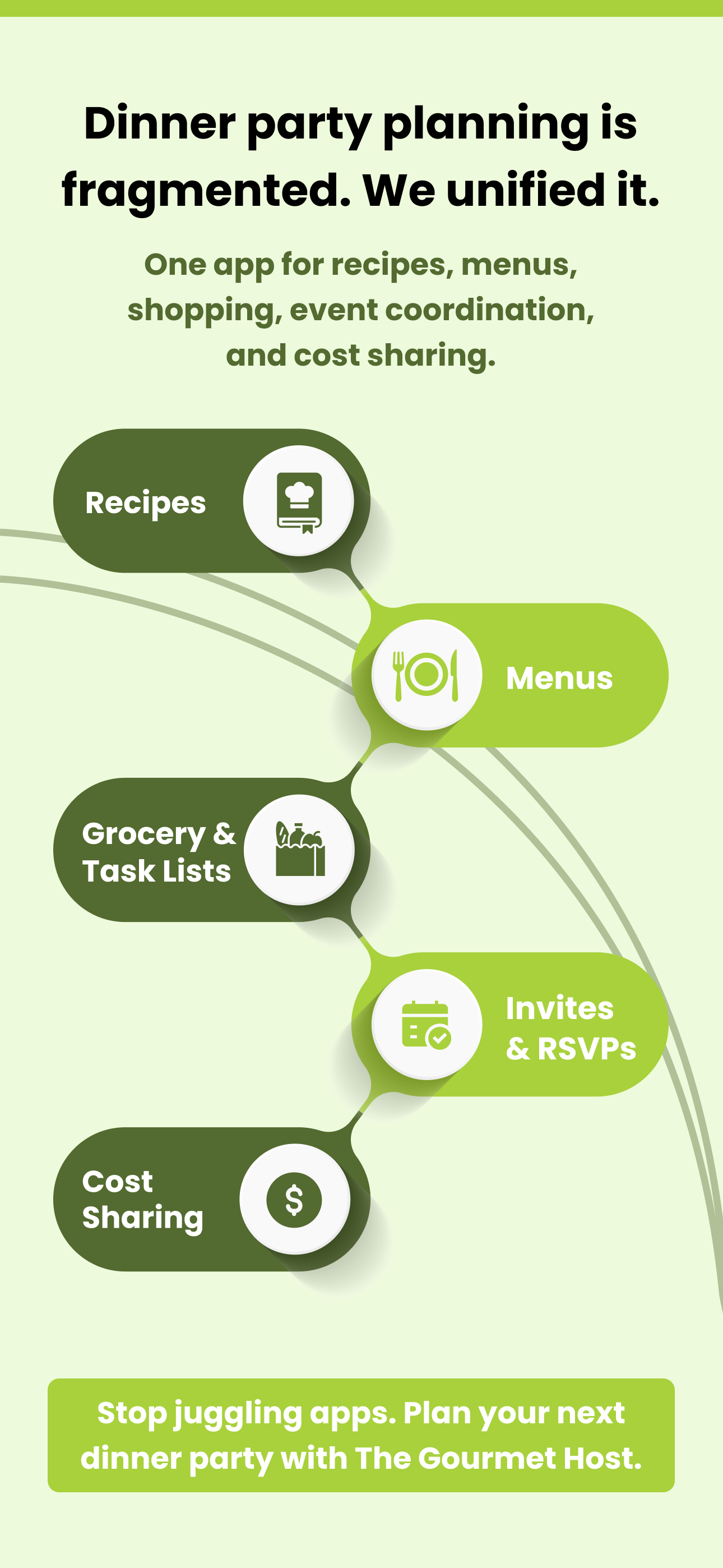 Gourmet Host: Recipes & Menus
