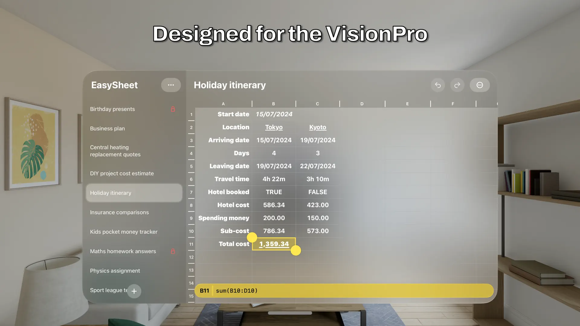 Easy Sheet screenshot 2