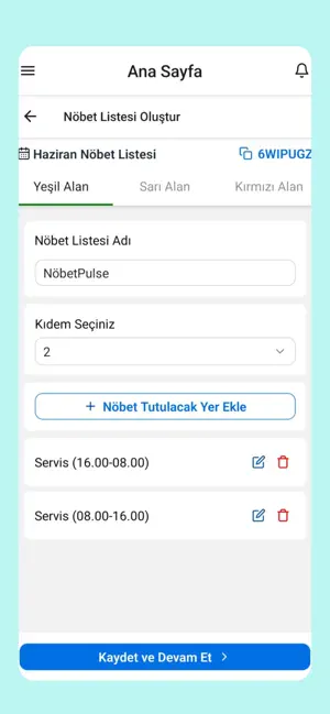 NöbetPulse screenshot 1