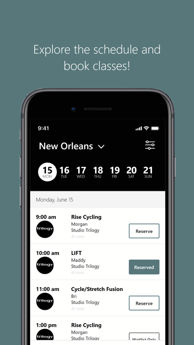 Studio Trilogy iPhone screenshot 3 - Health & Fitness app