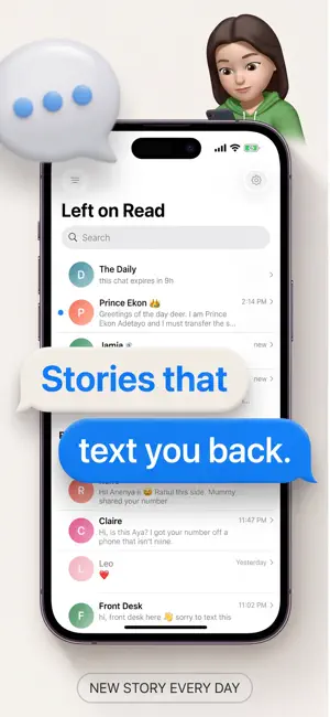 Left on Read: Texting Stories screenshot 1