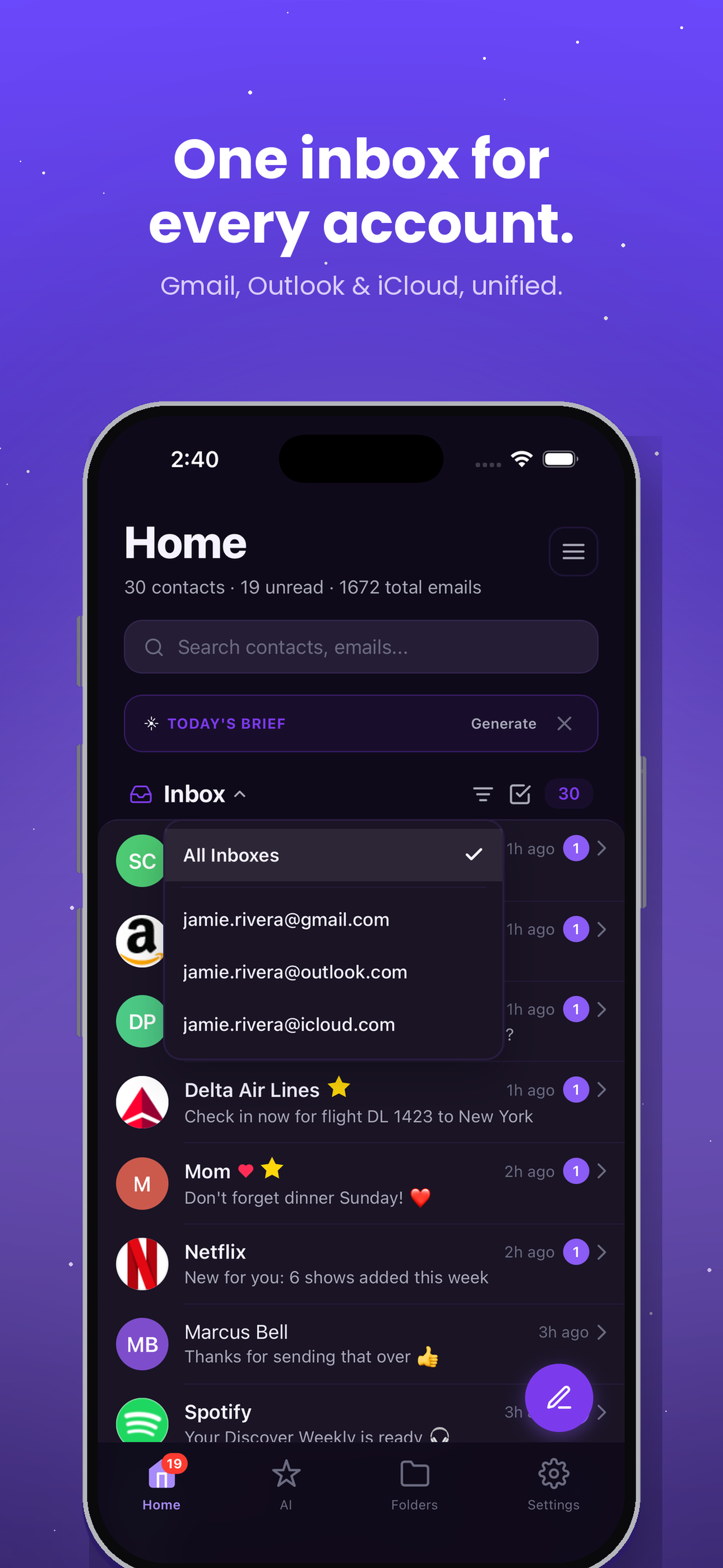 Orbit Mail screenshot 3
