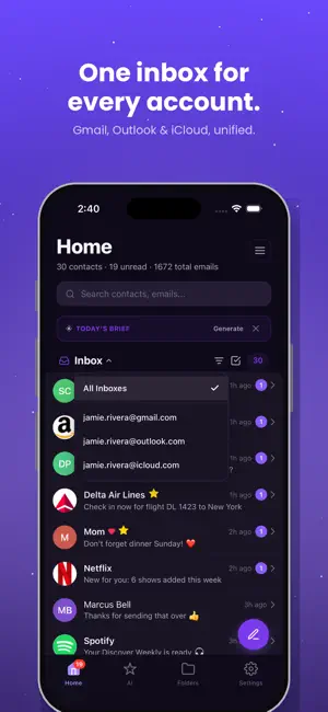 Orbit Mail screenshot 3
