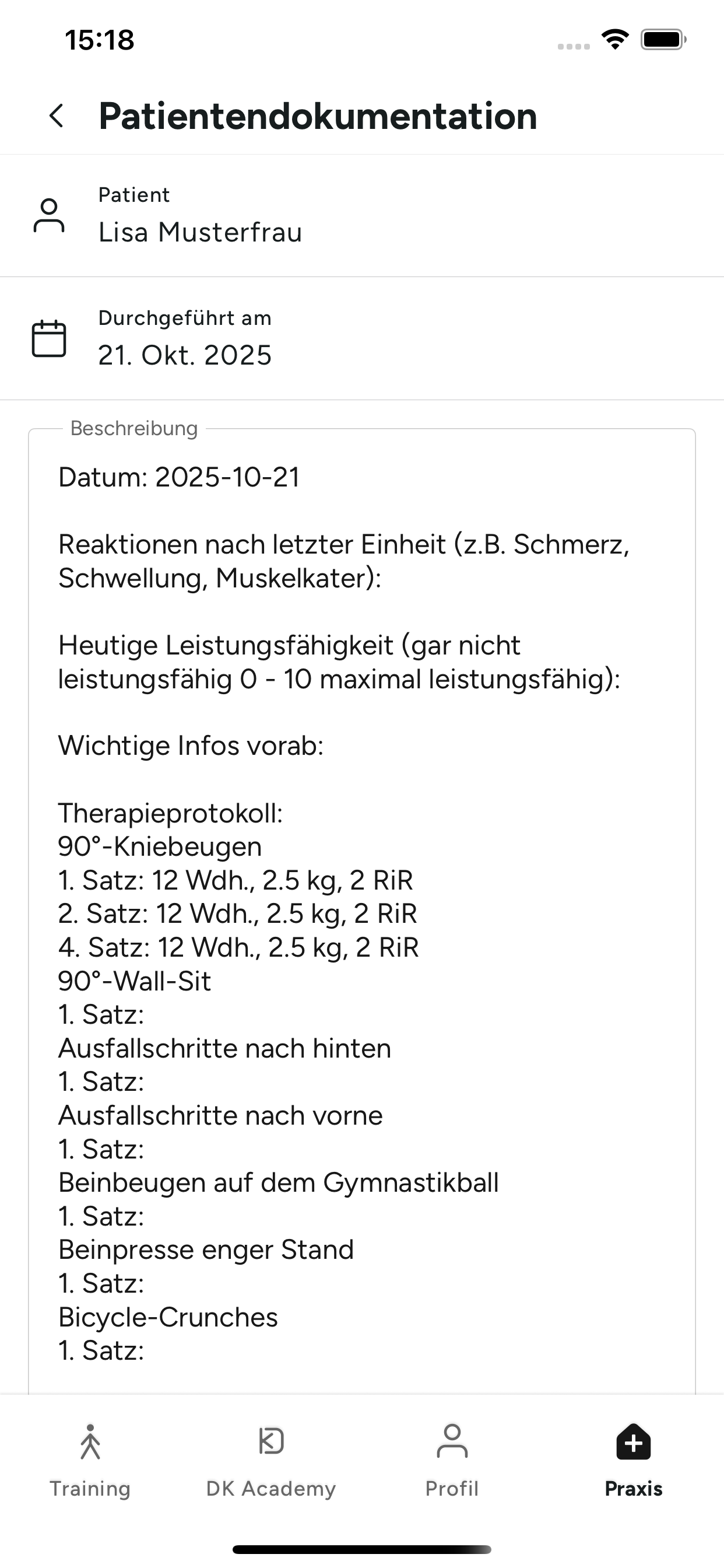 Sports and Physio screenshot 8