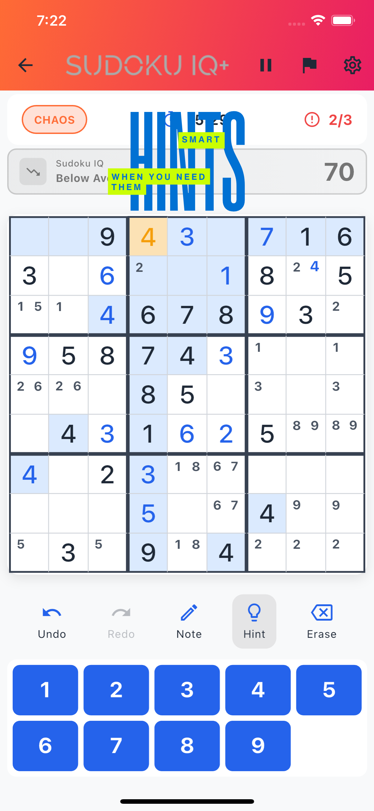 Sudoku IQ+ - Brain Puzzle