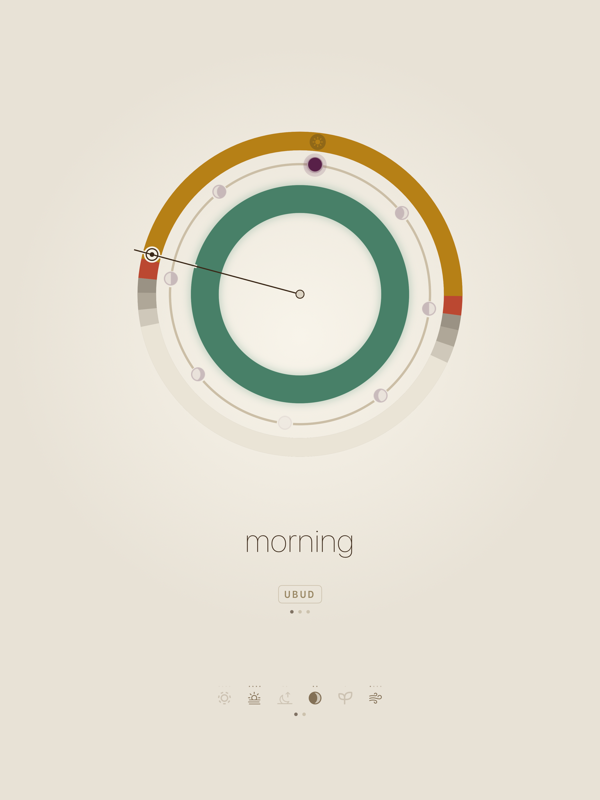 Sloww: Sun & Moon Phase Clock screenshot 15