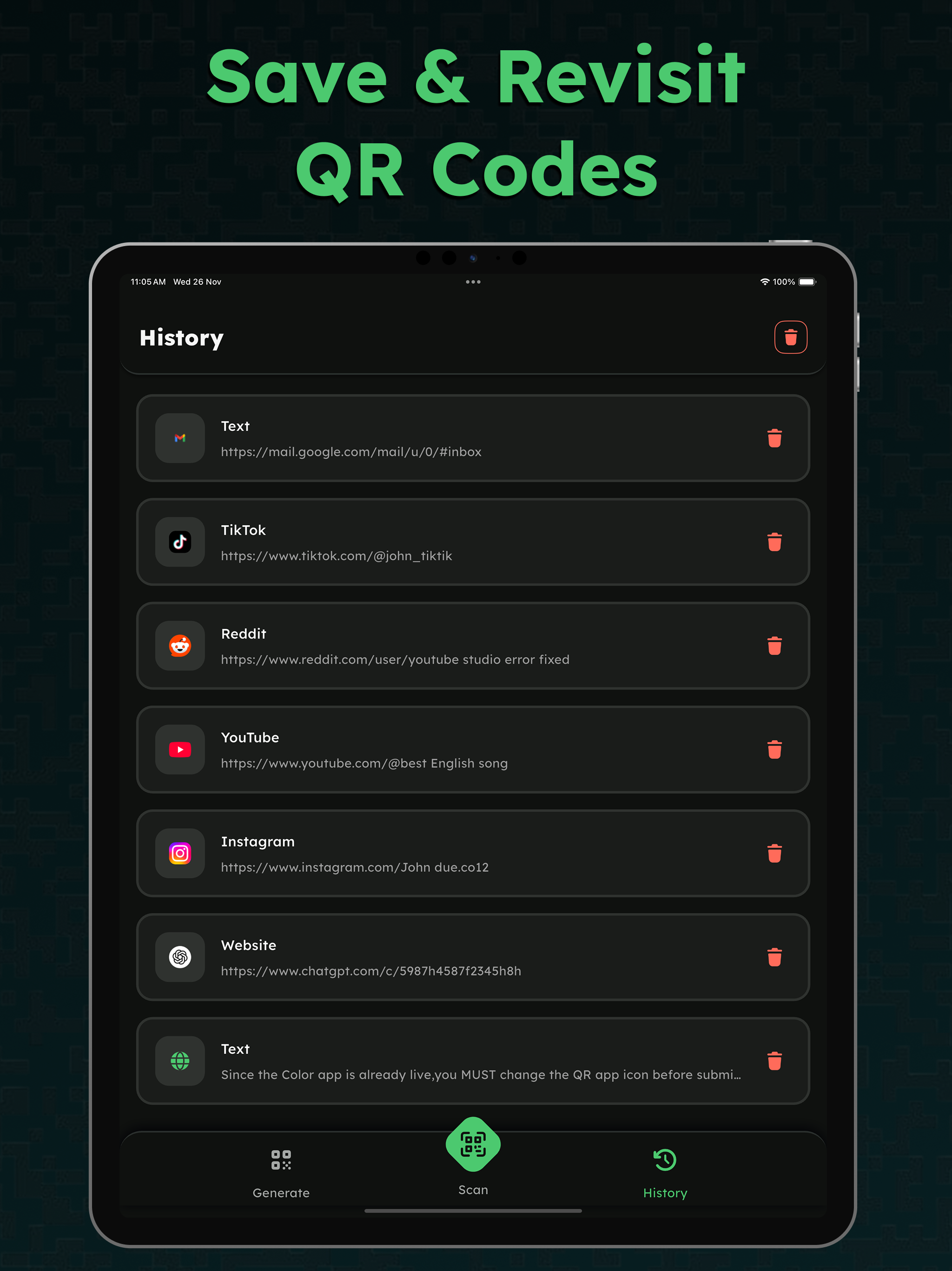 Quick QR Generator Pro screenshot 10