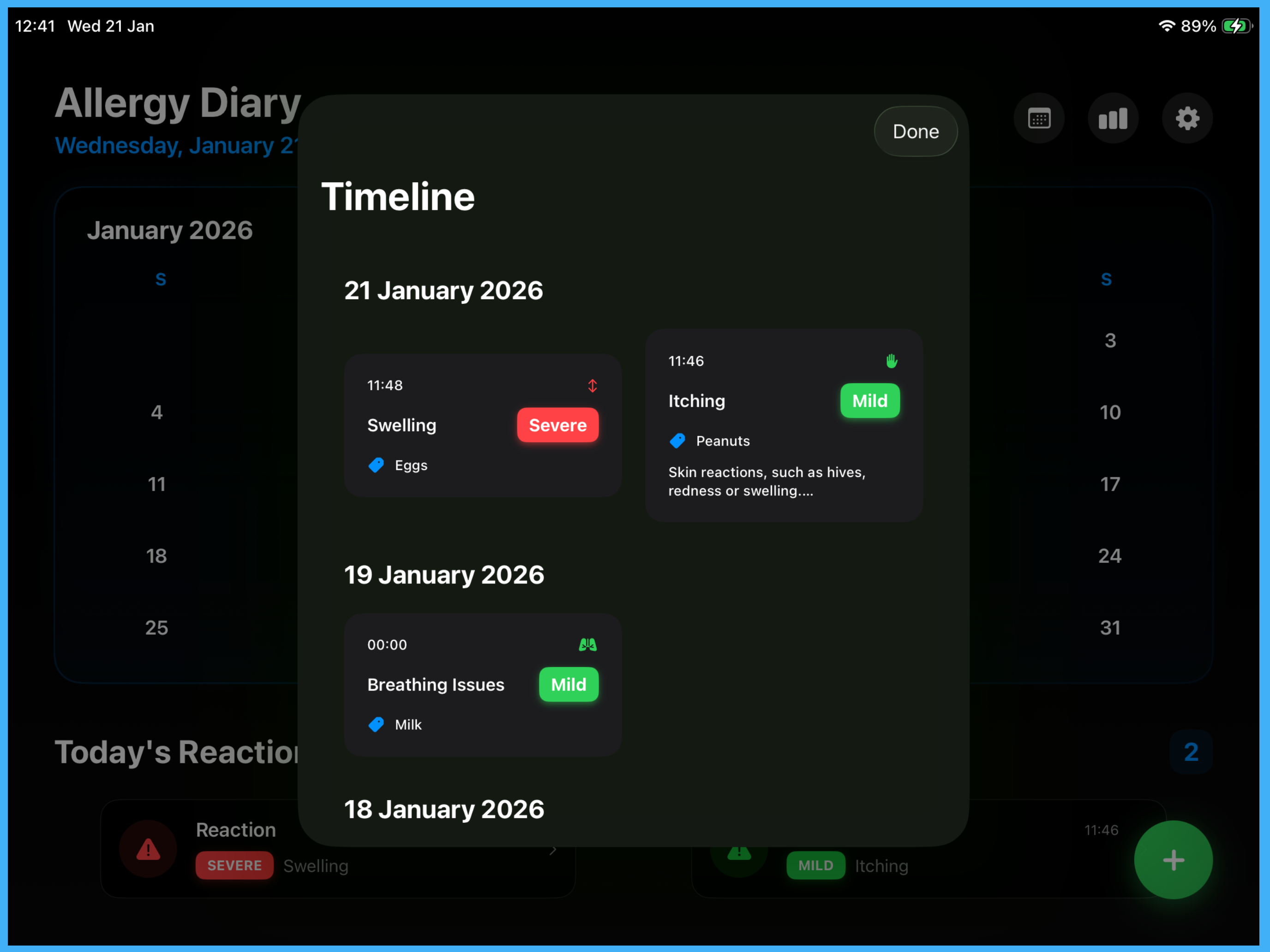 Allergy Diary screenshot 10