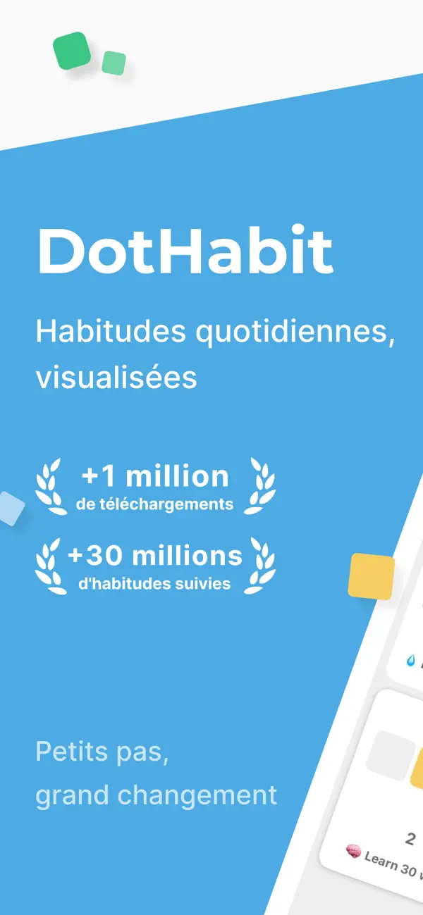 Screenshot #1 pour Habitude & Streak DotHabit