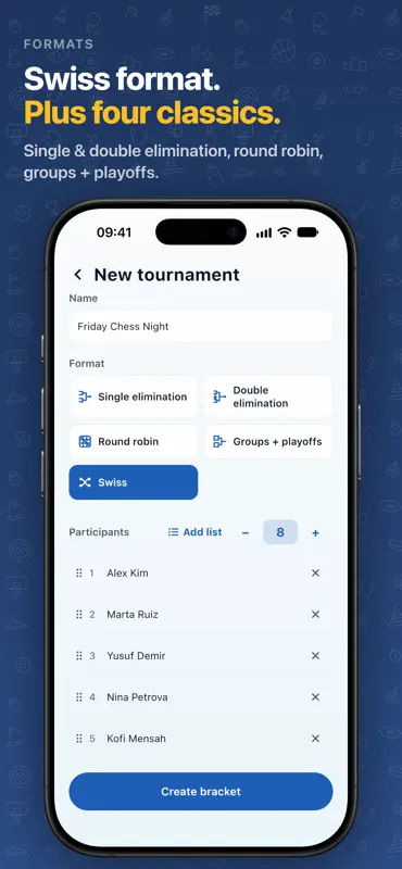 Bracket Pad: Tournament Maker screenshot 2 of 6