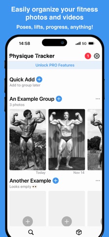 Physique Tracker: Bodybuilding Screenshot 1 of 4