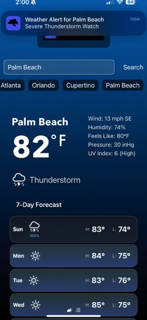 WeatherStation°F screenshot 2