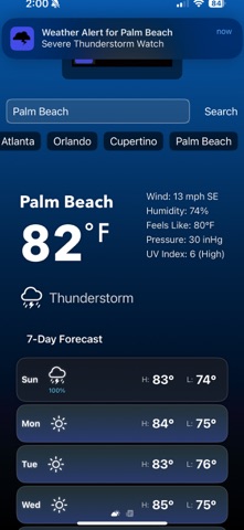 WeatherStation°F Screenshot 2 of 4