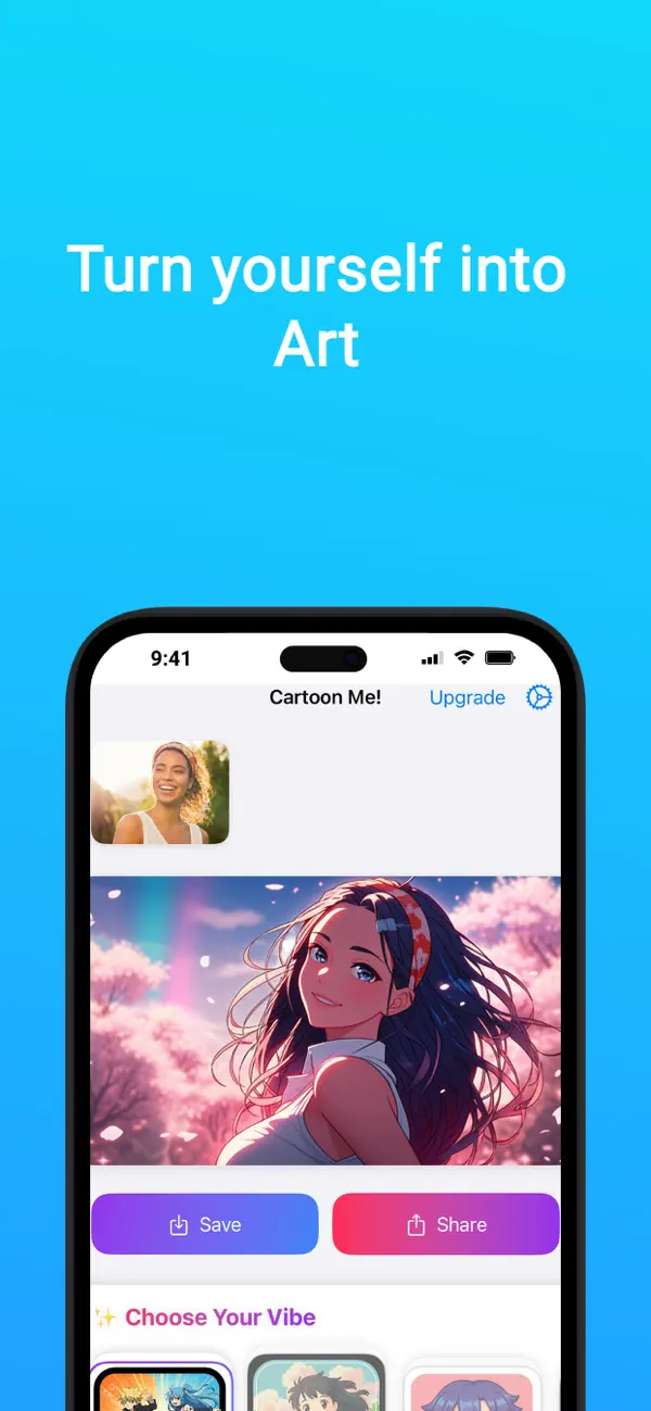 Screenshot #1 pour CartoonStyle: Éditeur IA