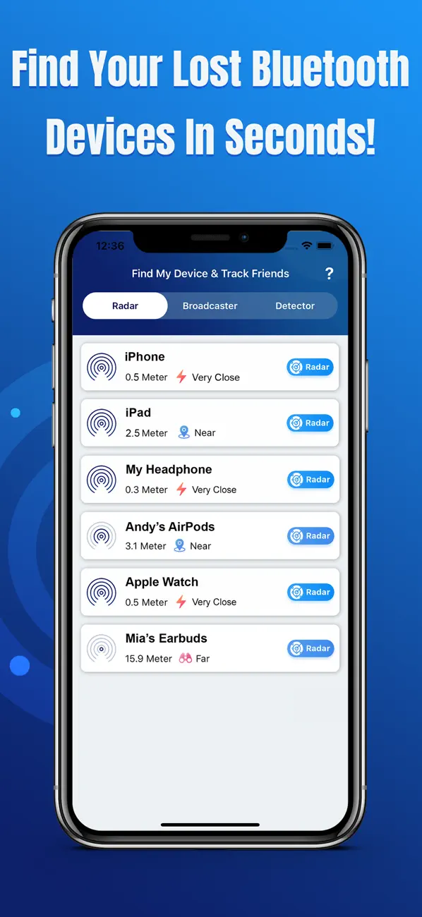 Screenshot #1 pour Find My Device & Track Friends