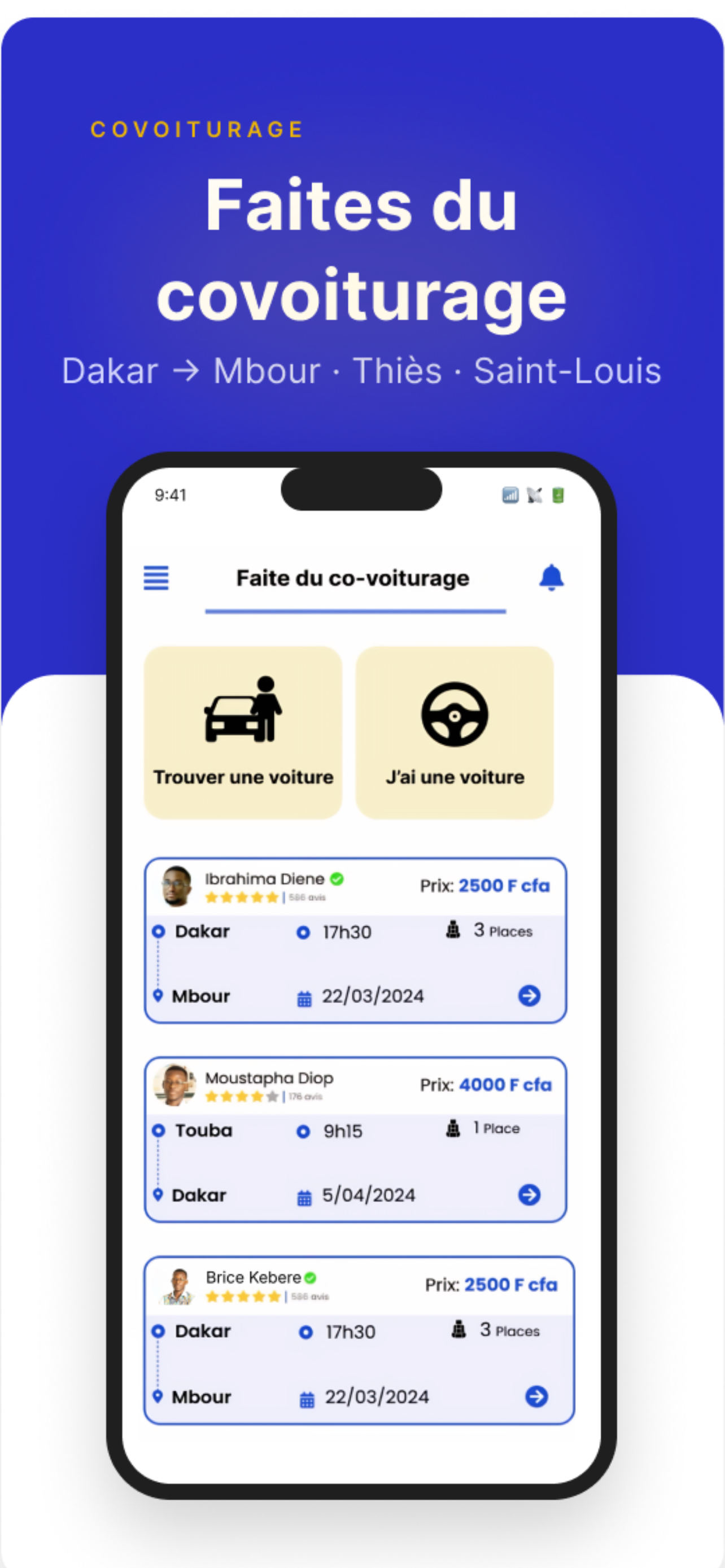 Bus Bii - Covoiturage