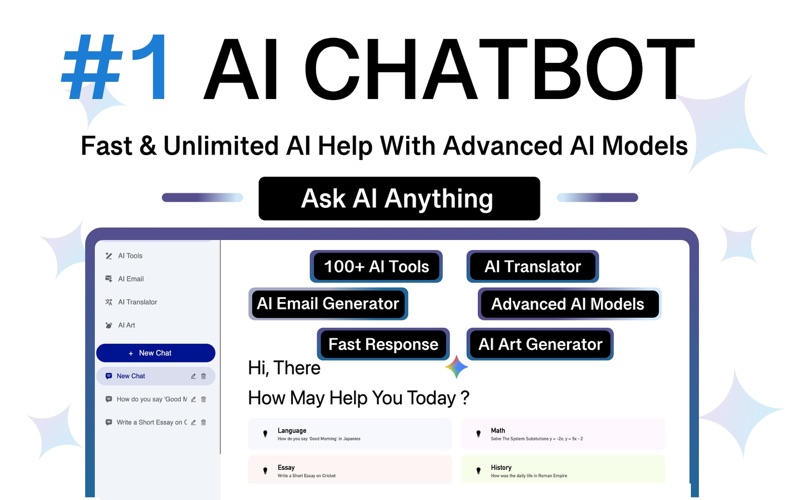 AI Chat Assistant 3 : Ask AI iPhone screenshot
