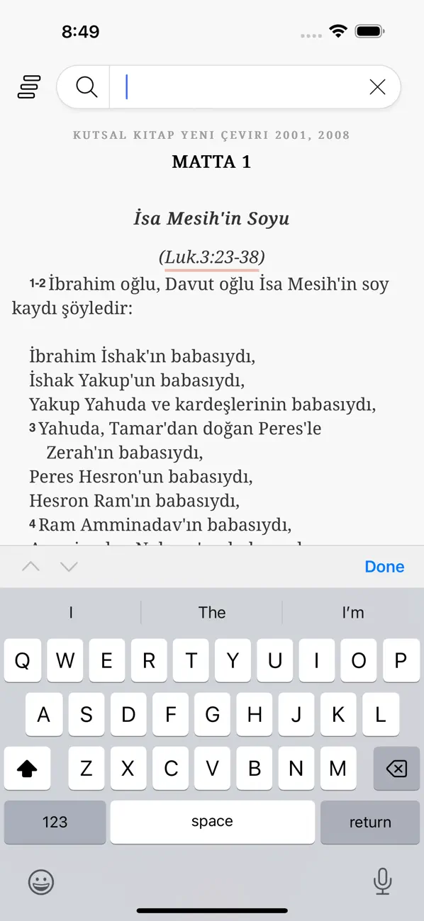 Screenshot #3 pour Kutsal Kitap