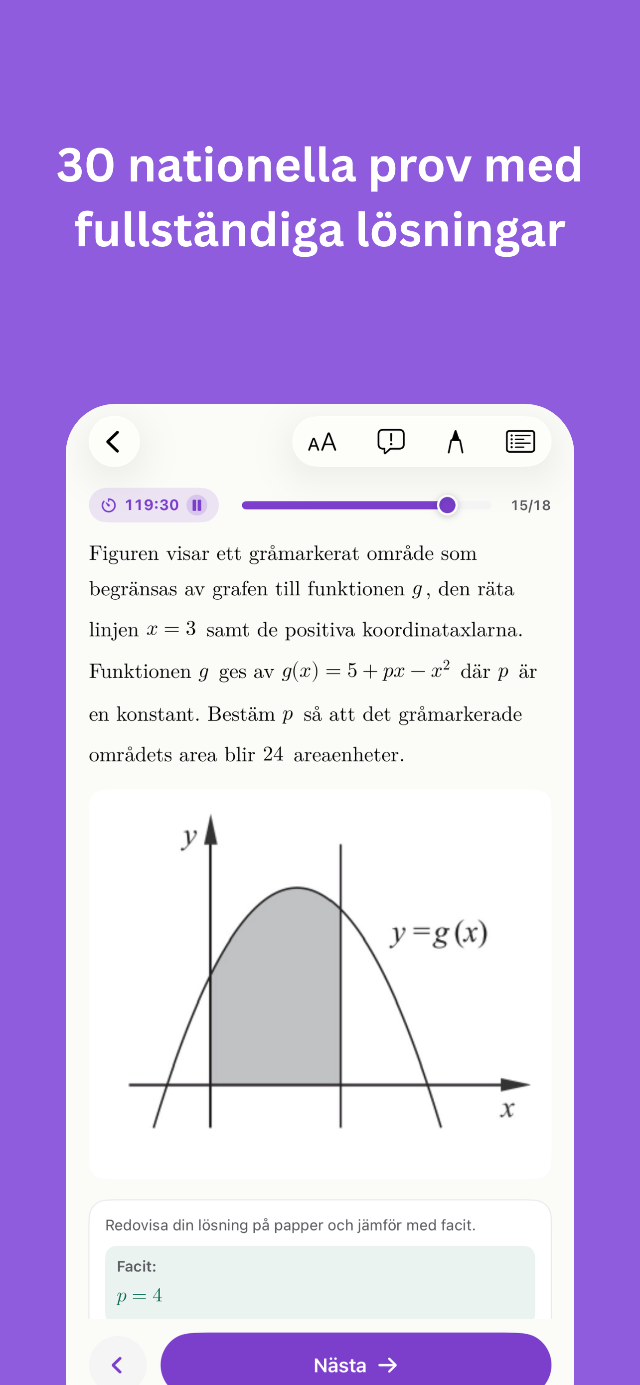 Gymnasiematte - Integro screenshot 3