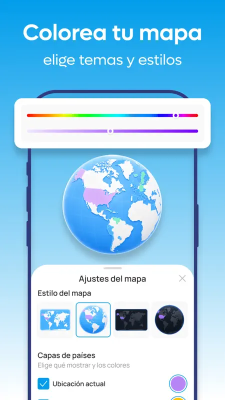 Mapa de Países Visitados screenshot 5 of 6