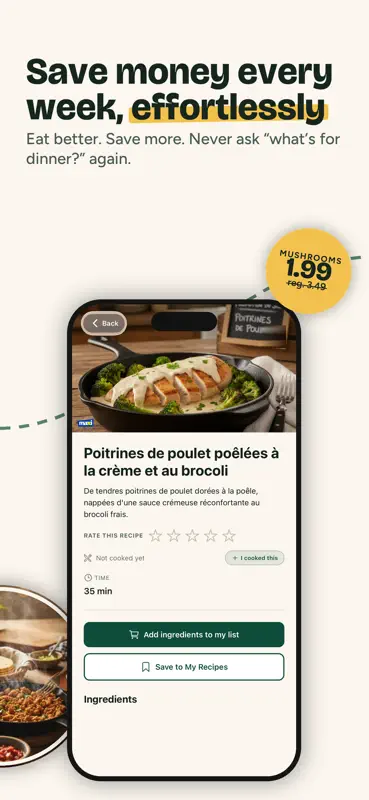 DishSavvy: Recipes & Deals screenshot 2 of 7