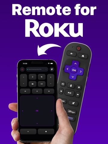 Remote for Roku • iPad screenshot