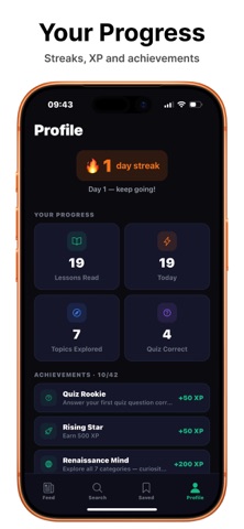 Scroll - Daily Microlearning screenshot