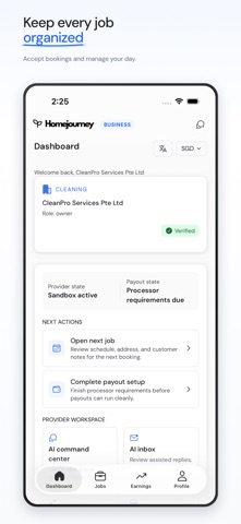 Homejourney Business screenshot