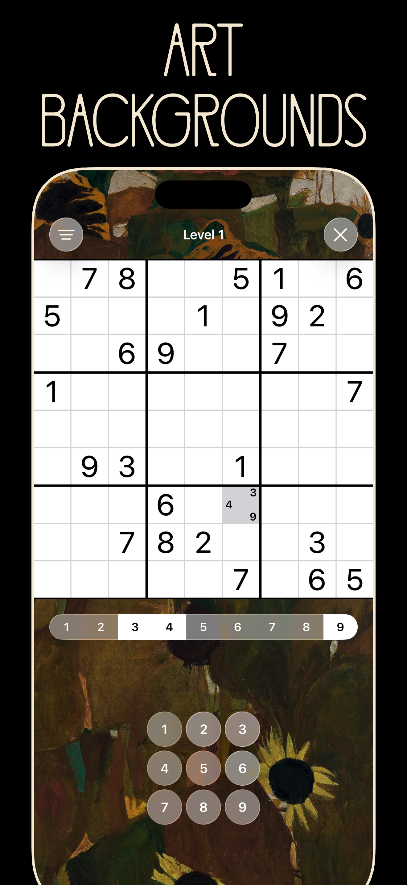 Sudoku & Art – No Ads screenshot 2