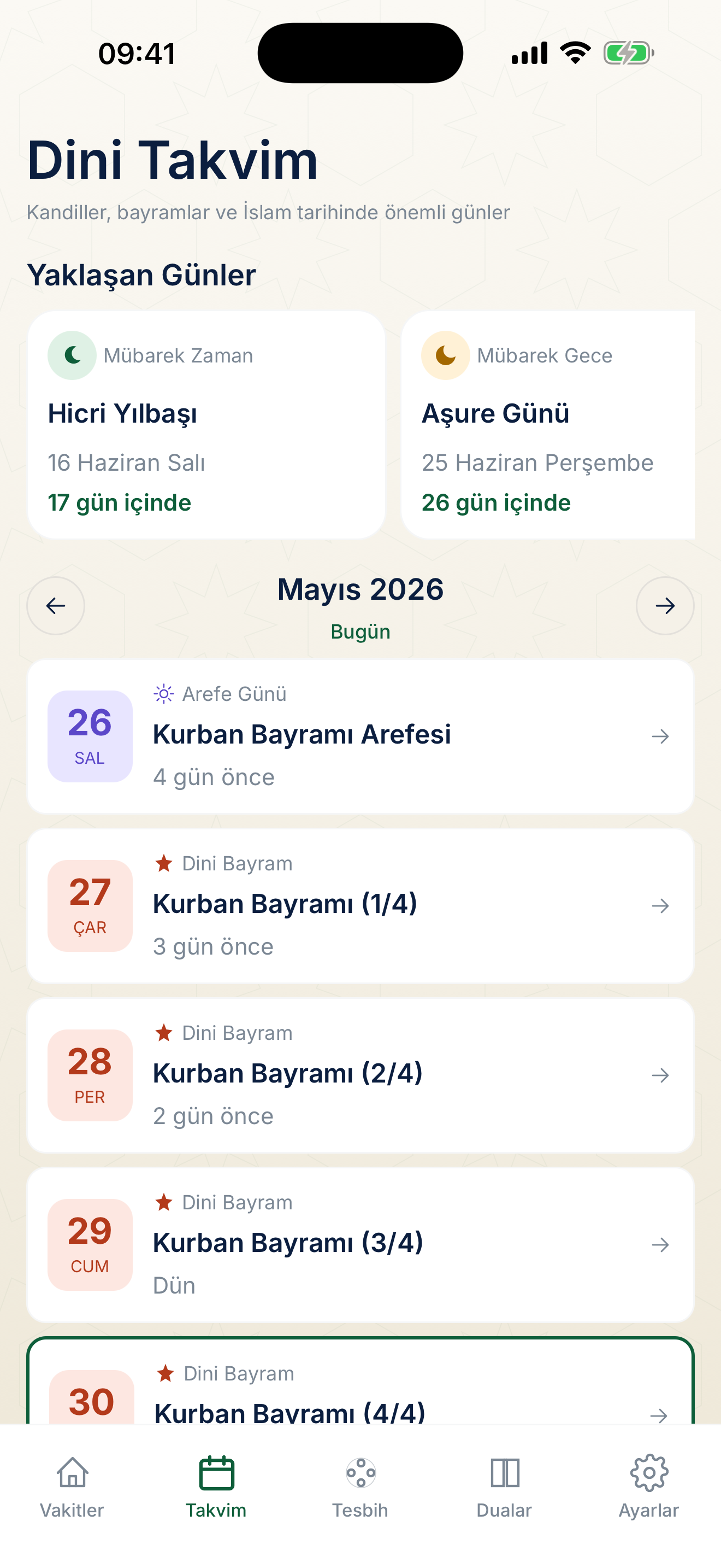 Seher - Ezan Vakitleri screenshot 7