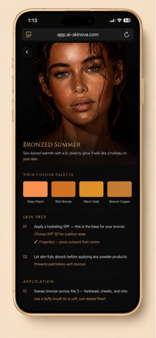 AISKINOVA iPhone screenshot