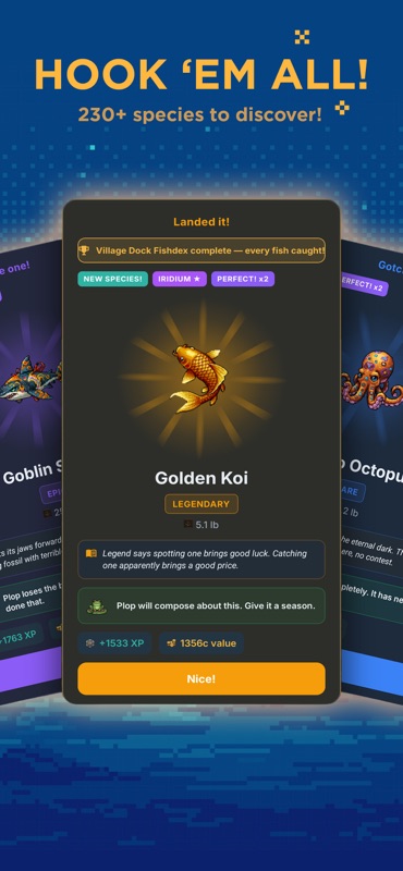 Gilded Koi: Cozy Fishing MMO screenshot 3