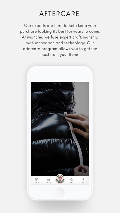 Moncler Official Store Screenshot