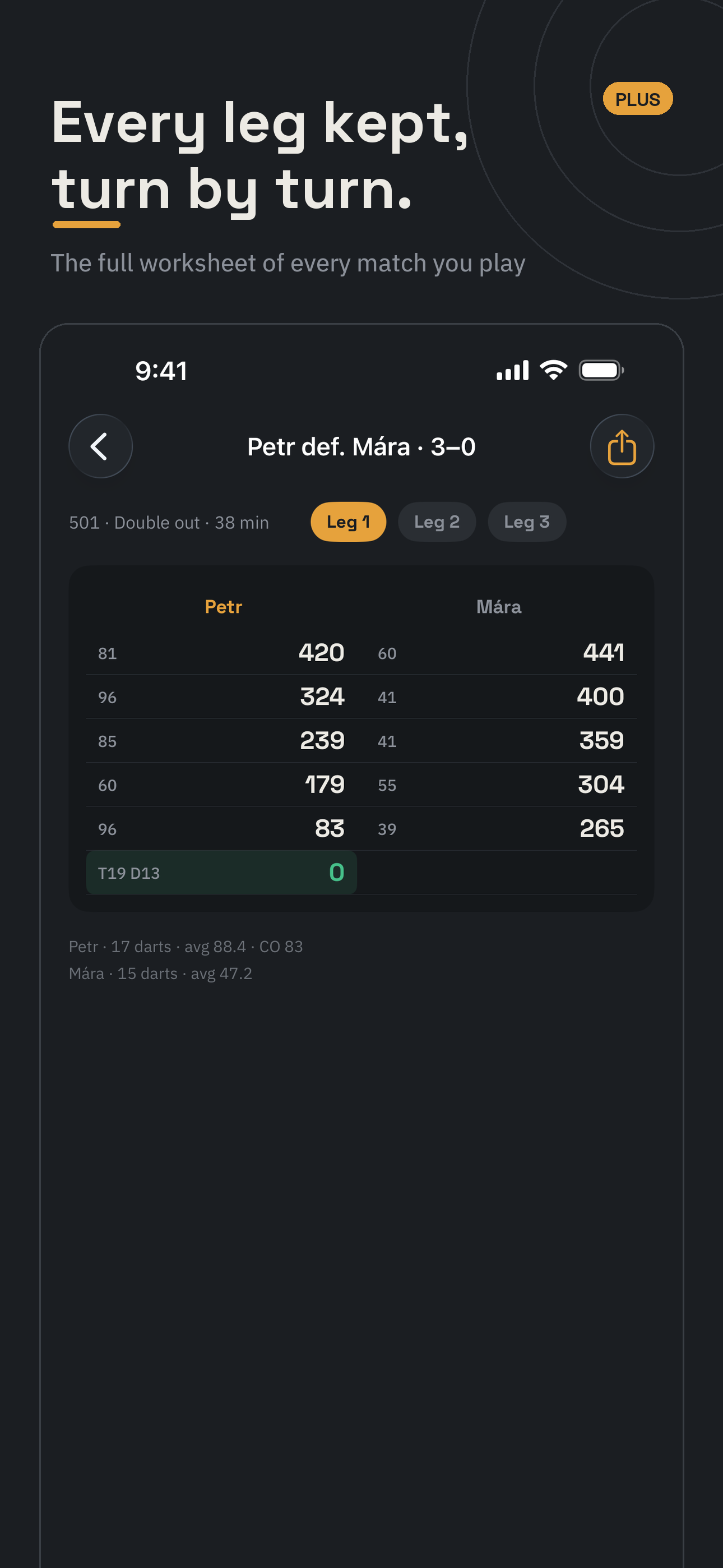 Dartally: Darts Scorekeeper screenshot 7