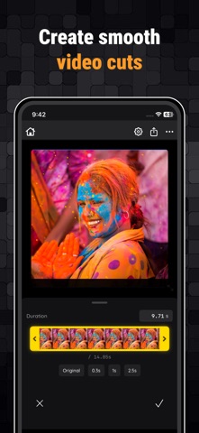 YT Create screenshot