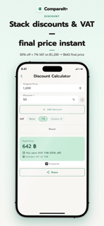 CompareIt+ : Calculators screenshot 4