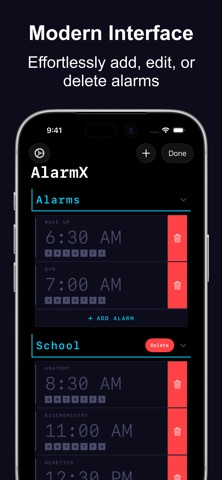 AlarmX: Intuitive Alarms Screenshot 8 of 9