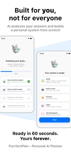 PurrfectPlan: AI Life Planner screenshot 2
