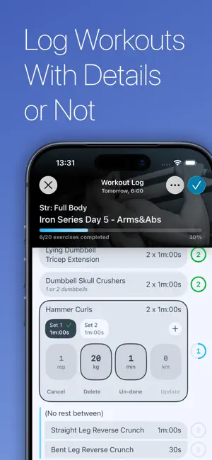 Amovio: Workout Planner screenshot 4